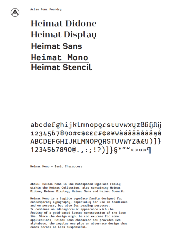 AtlasFontFoundry_HeimatMono_PDF_Icon
